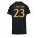 Tanie Strój piłkarski Real Madrid Ferland Mendy #23 Koszulka Trzeciej dla damskie 2023-24 Krótkie Rękawy